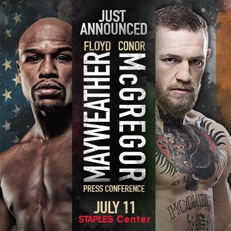 Floyd mayweather jr vs conor mcgregor betting  was at his most Mayweather on Saturday, announcing to a crowd in England that he planned to come out of retirement to fight the UFC lightweight champion Conor McGregor in June